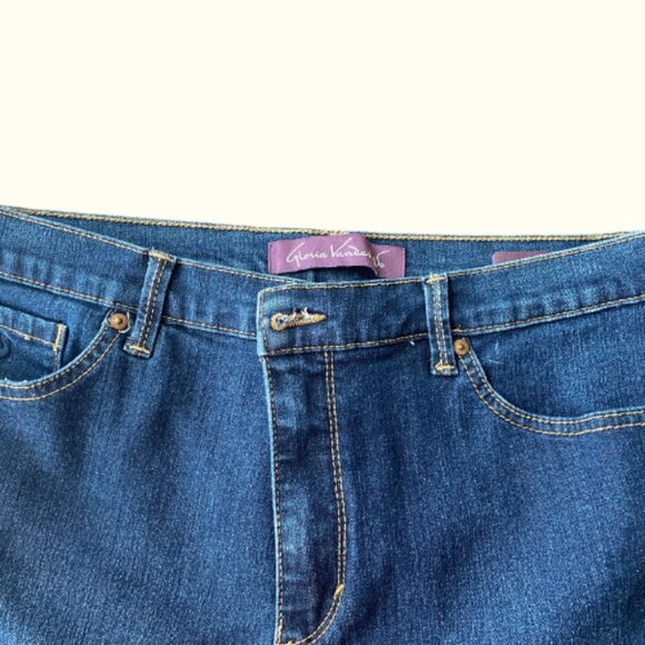 Gloria Vanderbilt Amanda Jeans Size 16P - Picture 2 of 7